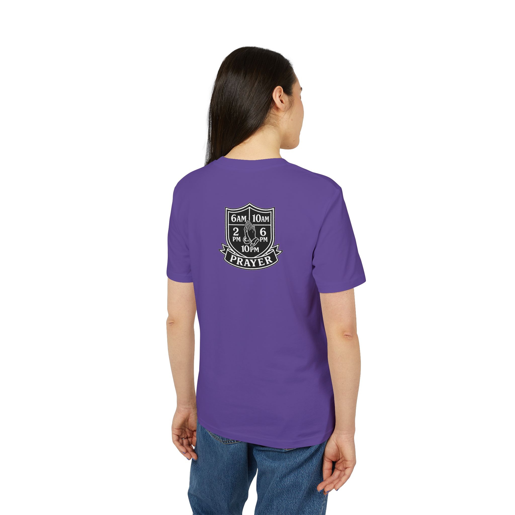 Remnant Prayer Times T-Shirt — Prayer Shield Design (6AM, 10AM, 2PM, 6PM, 10PM) - Image 16