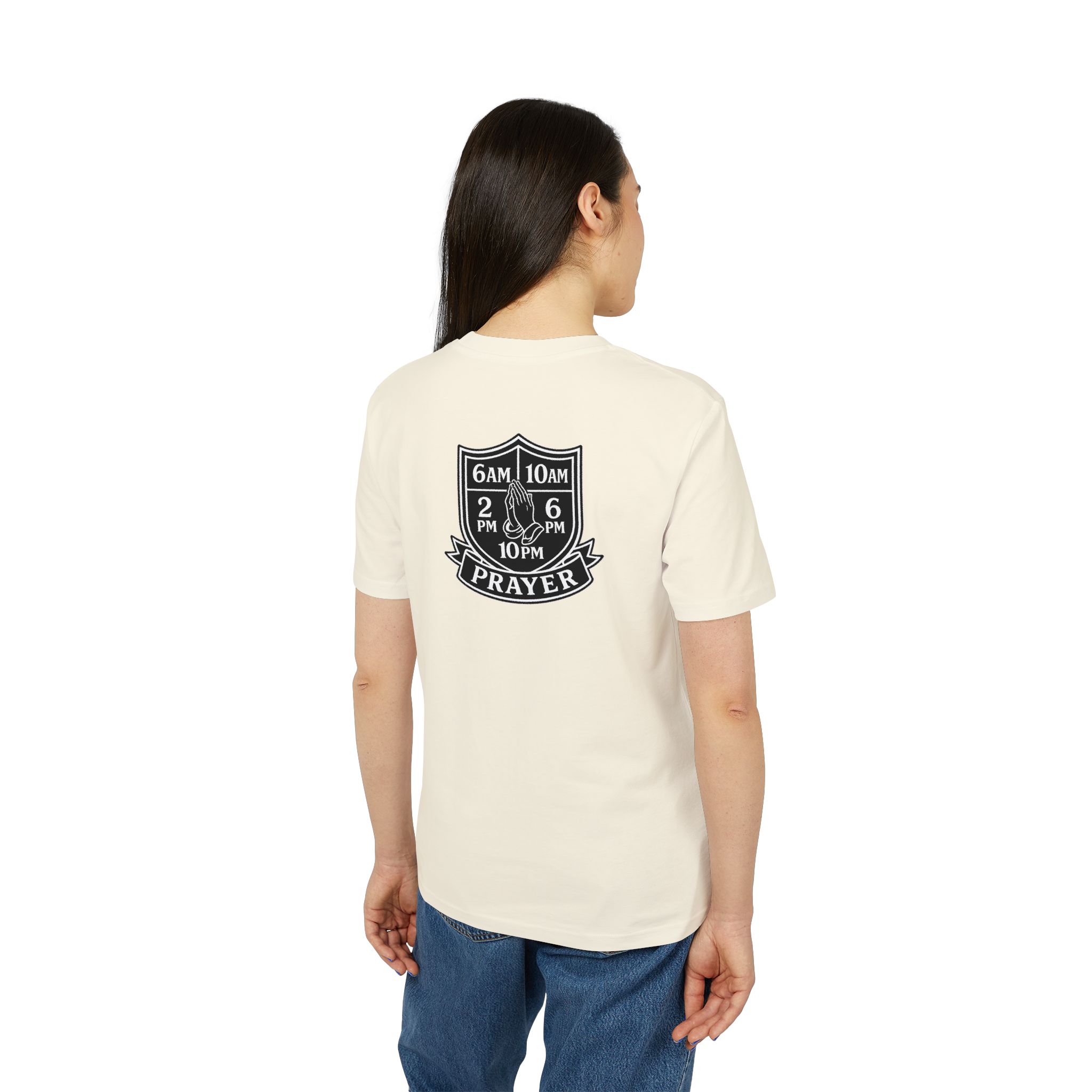 Prayer Times T-Shirt — Prayer Shield Design (6AM, 10AM, 2PM, 6PM, 10PM) - Image 8