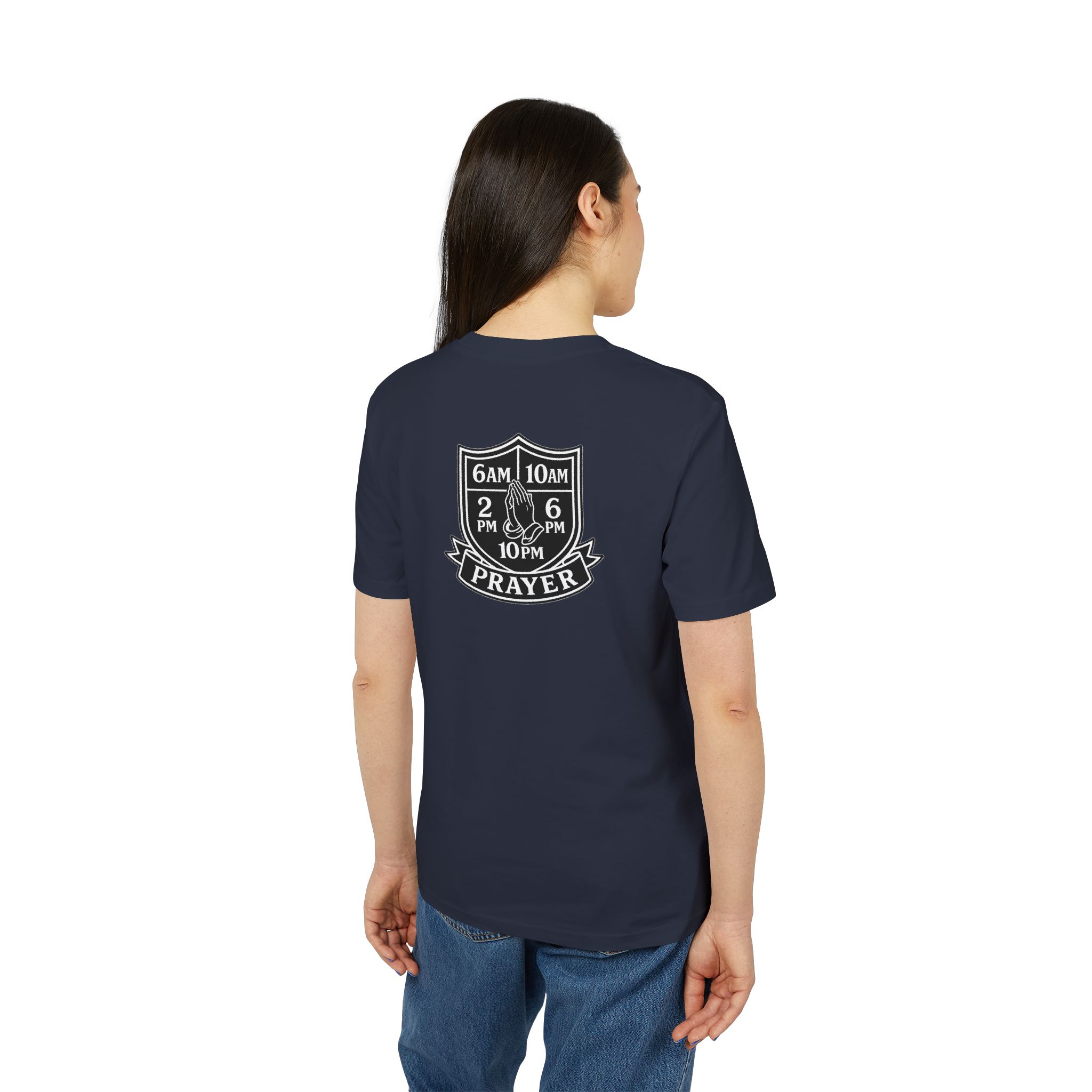 Prayer Times T-Shirt — Prayer Shield Design (6AM, 10AM, 2PM, 6PM, 10PM) - Image 24