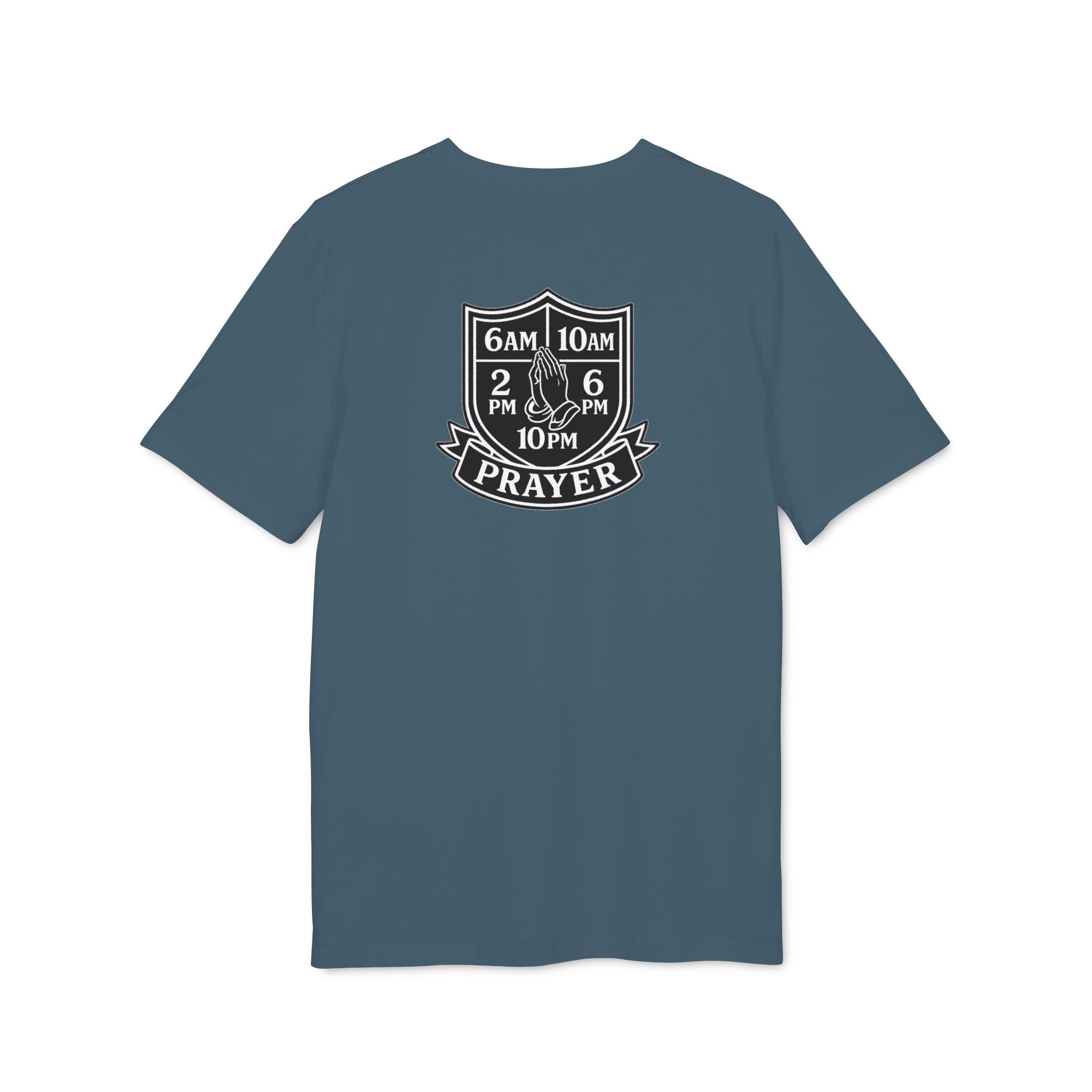 Prayer Times T-Shirt — Prayer Shield Design (6AM, 10AM, 2PM, 6PM, 10PM) - Image 18