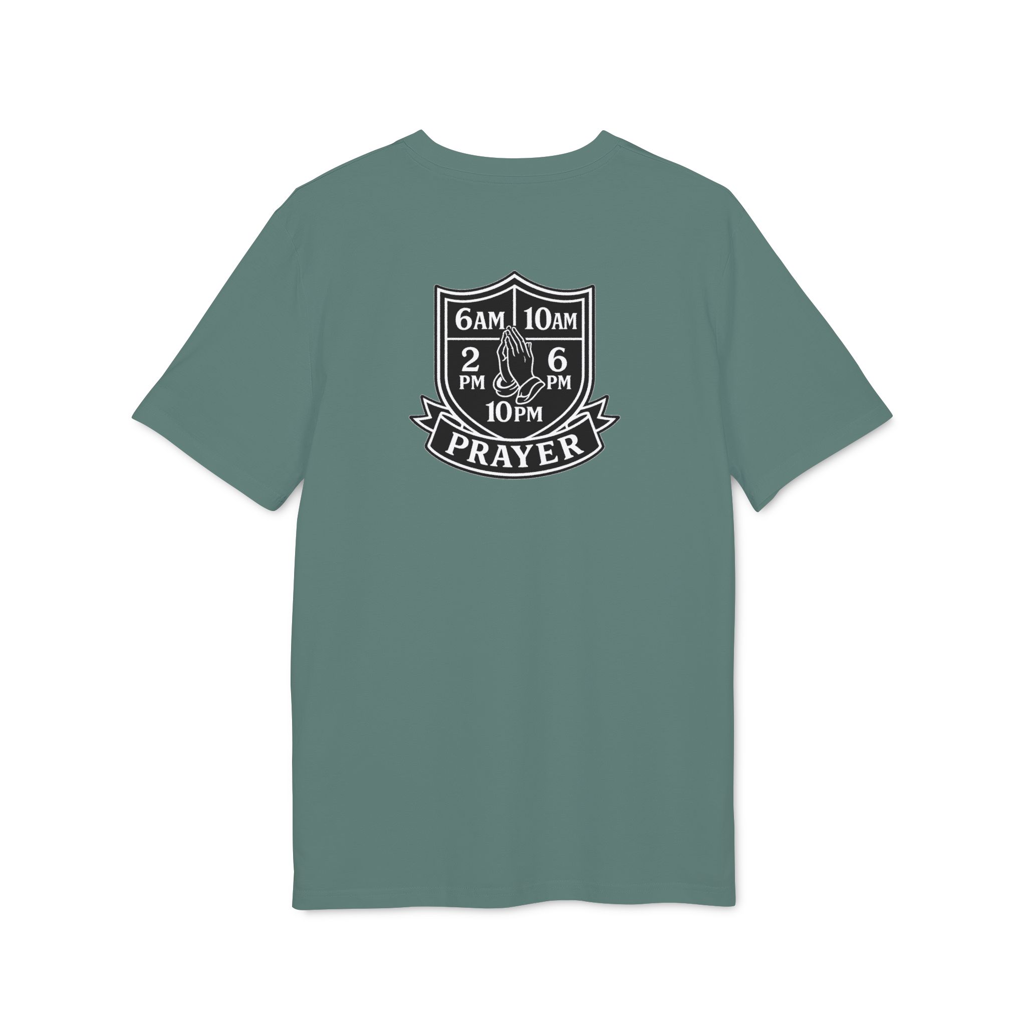 Prayer Times T-Shirt — Prayer Shield Design (6AM, 10AM, 2PM, 6PM, 10PM) - Image 14