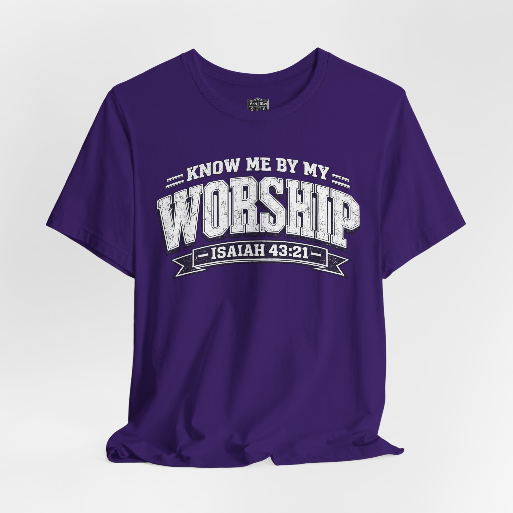 Worship & Prayer Tee — "Know Me by My Worship" Isaiah 43:21 - Image 39