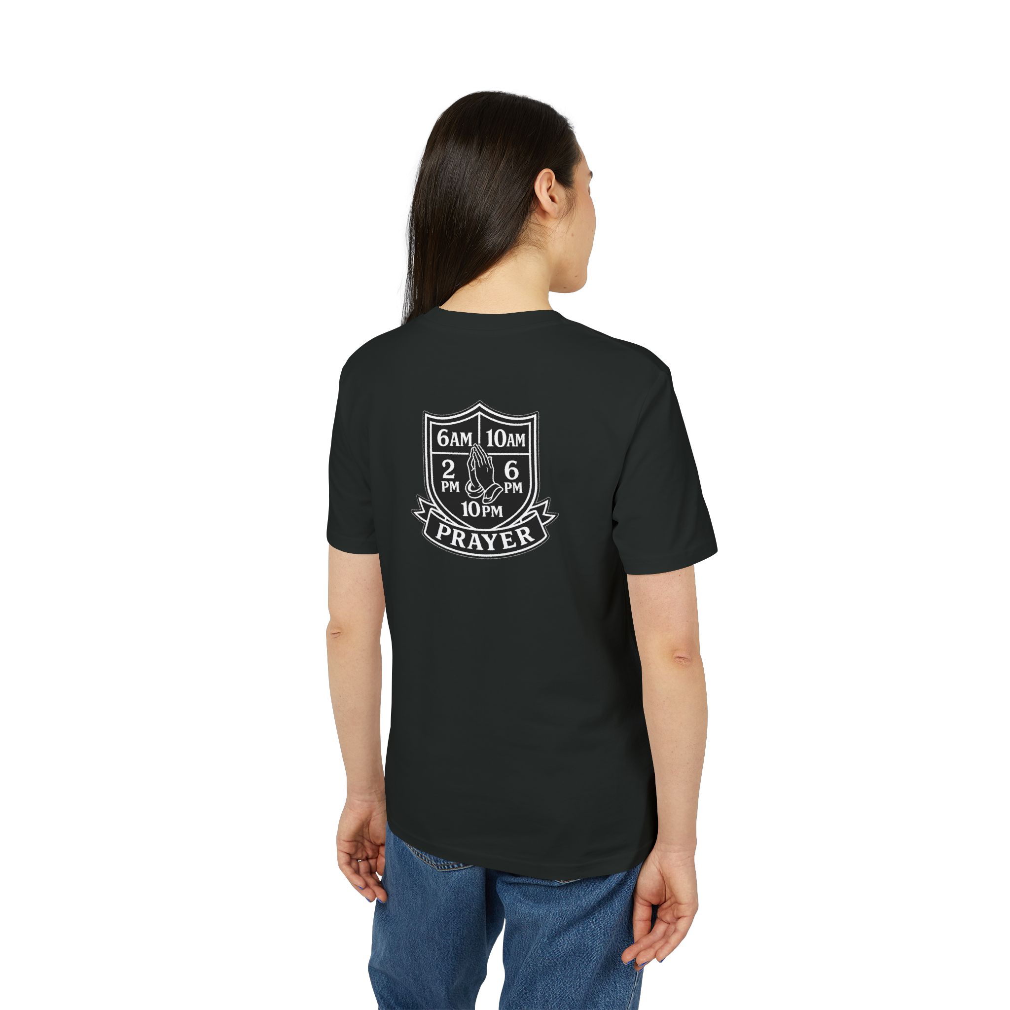 Prayer Times T-Shirt — Prayer Shield Design (6AM, 10AM, 2PM, 6PM, 10PM) - Image 12